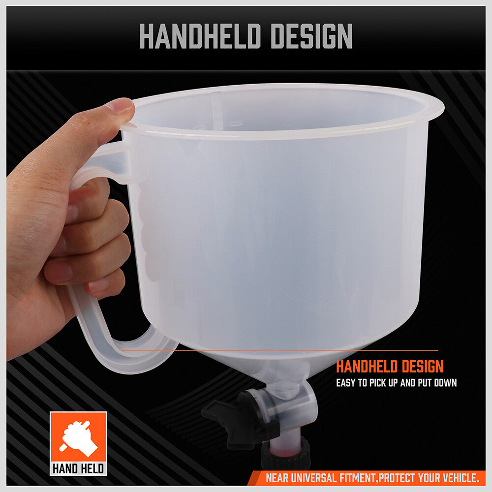 HORUSDY No-Spill Coolant Funnel Kit – Car Radiator Refill Tool