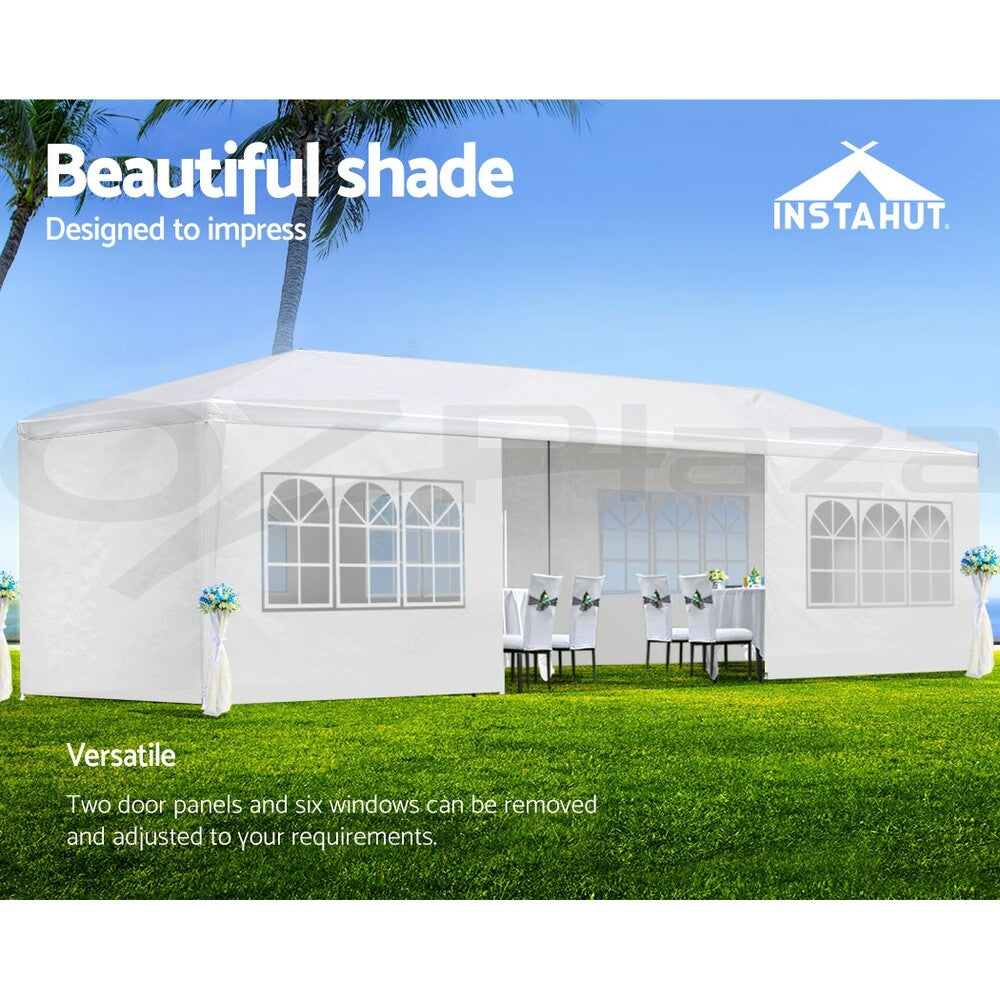 Marquee 3x9 Wedding Party Camping Tent Outdoor White