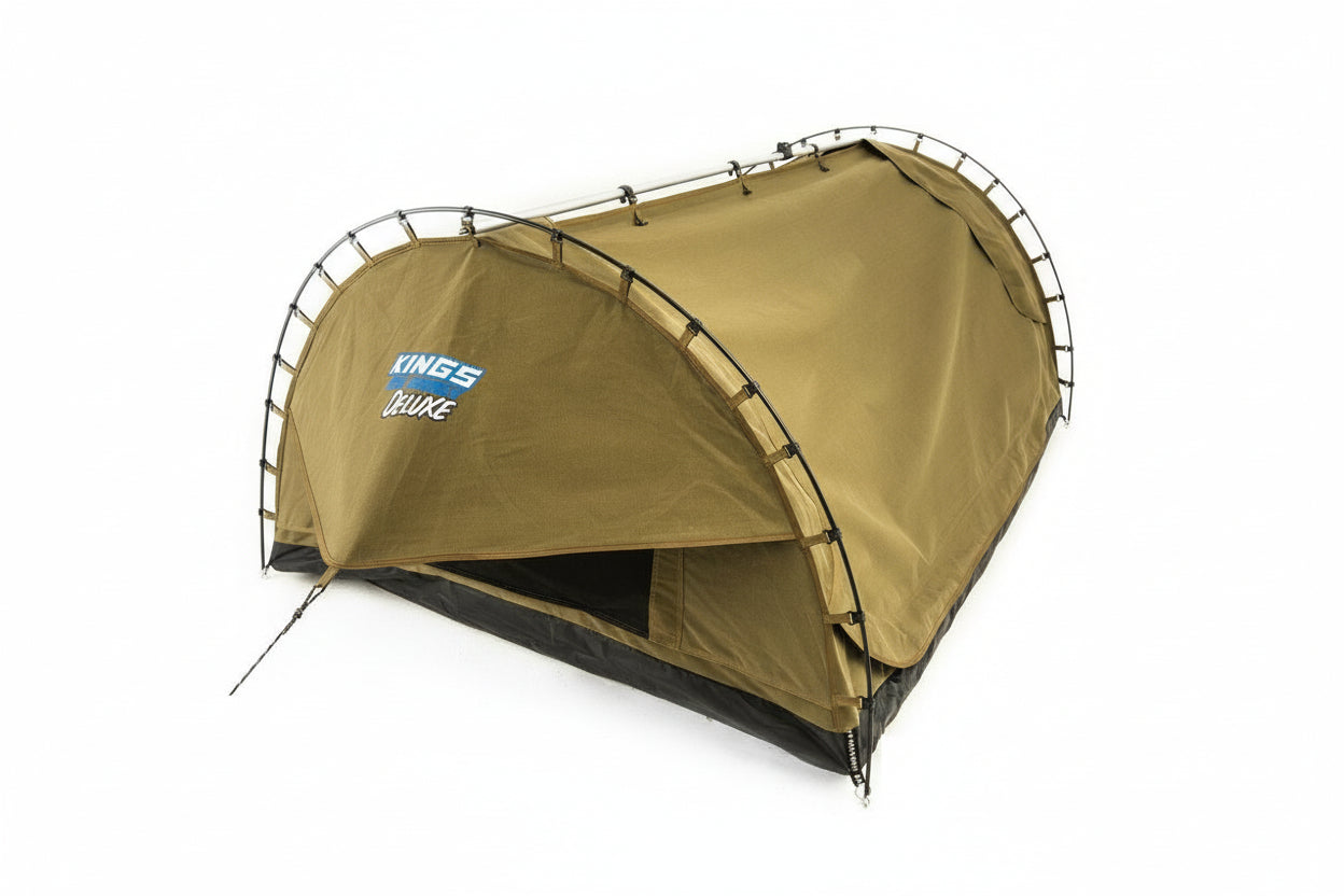 Adventure Kings Big Daddy Deluxe Double Swag Tent Mattress Optional Bag Bundles
