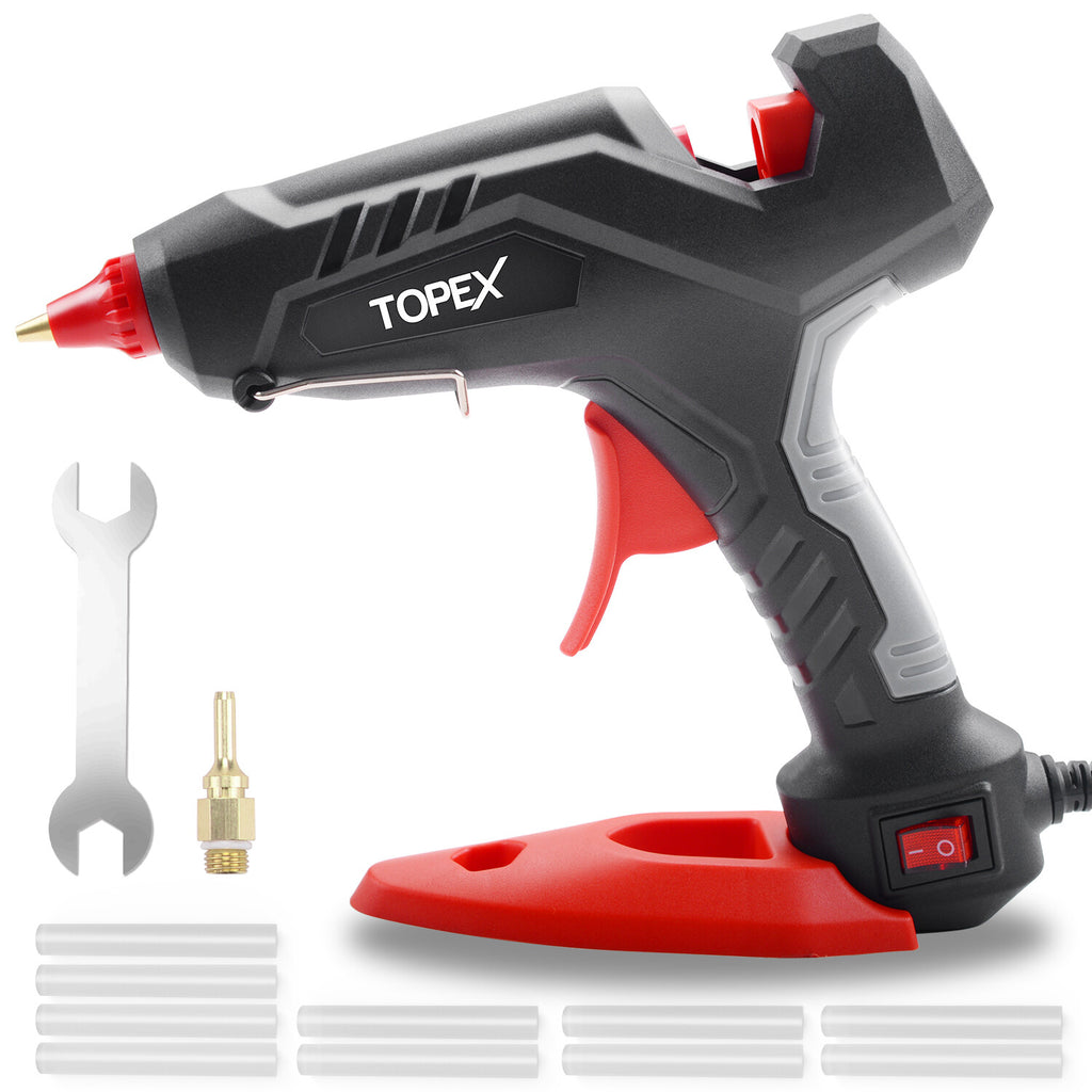 100W Hot Melt Glue Gun – Electric Craft with 10 Glue Sticks
