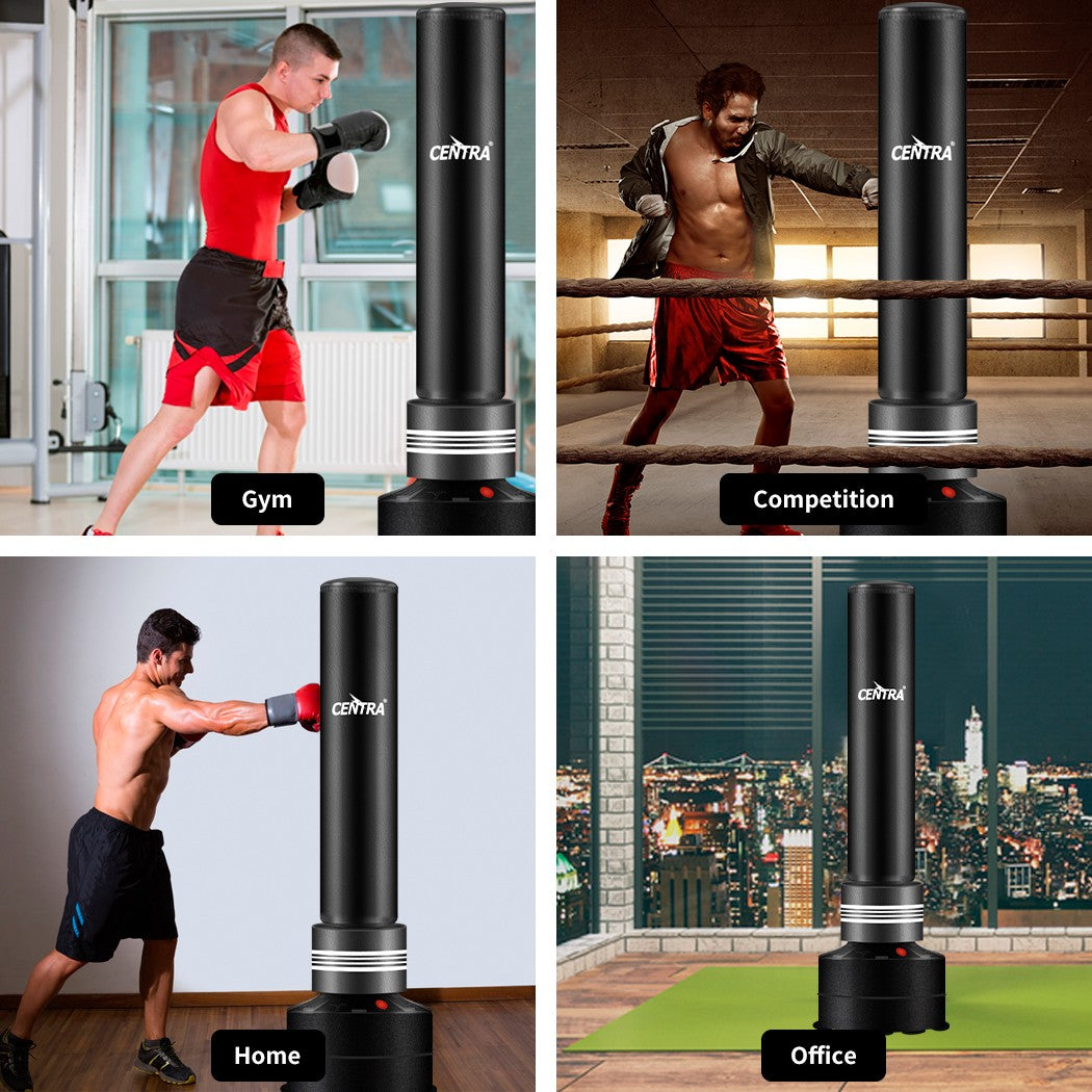 Centra Freestanding Boxing Bag – Speed & Kick Heavy Leather Gym Trainer