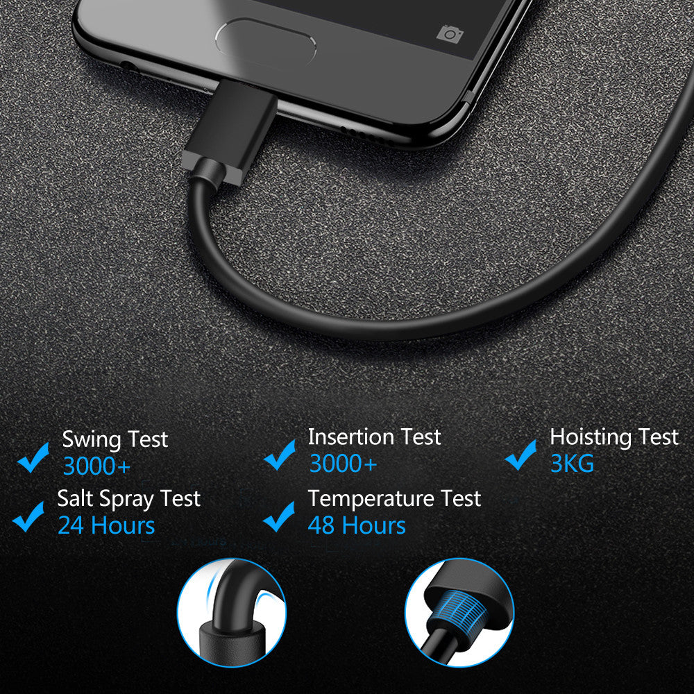 2M Micro USB Charging Cable for Samsung Galaxy Nokia HTC