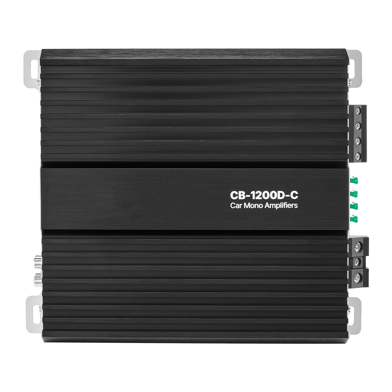 Uimoso Monoblock Class D Car Amplifier for Subwoofers, 1200W RMS, 1/2/4 Ohm