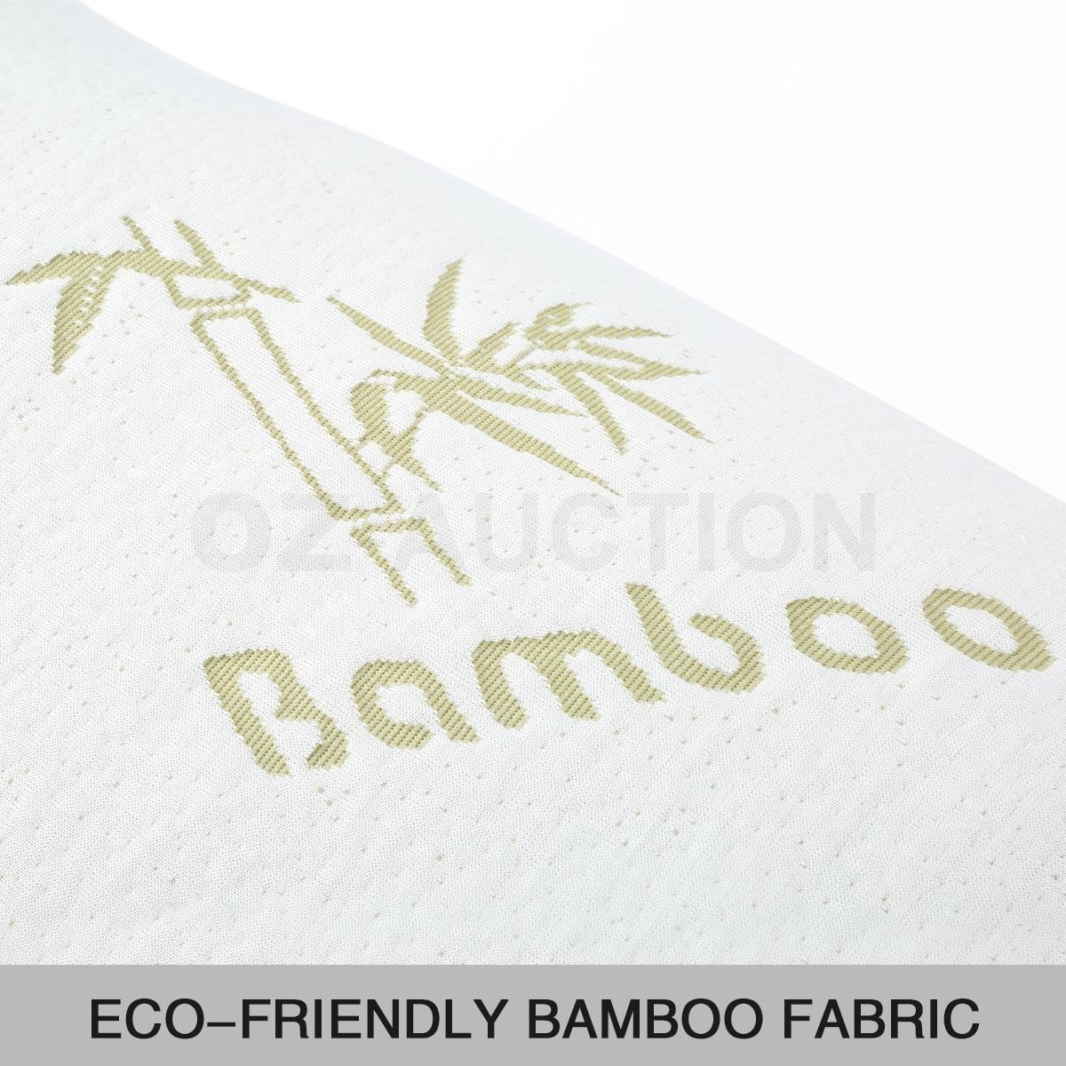 Full Large Bamboo Body Pillow – Memory Foam, Pregnancy & Maternity