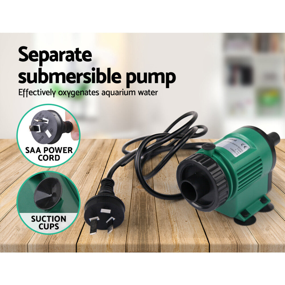 External Canister Aquarium Filter Fish Tank Water Pump 1250L/H