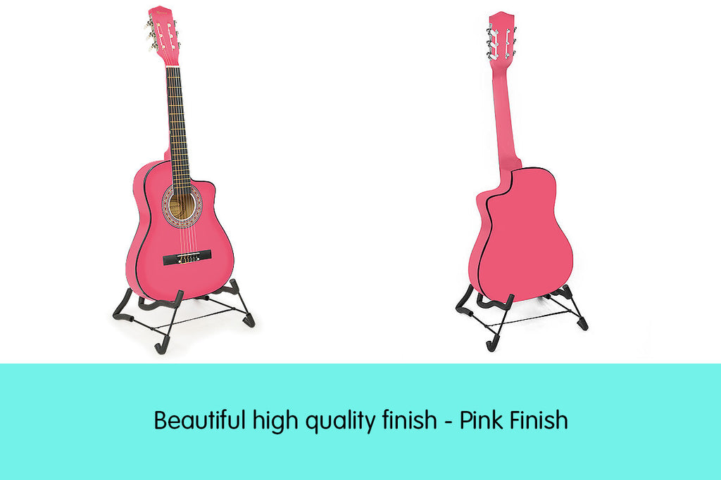 Karrera Kids Acoustic Guitar 1/2 Size Cutaway Wooden Design