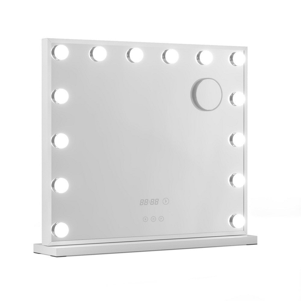 Hollywood Makeup Mirror LED Vanity Tabletop 60x52cm White