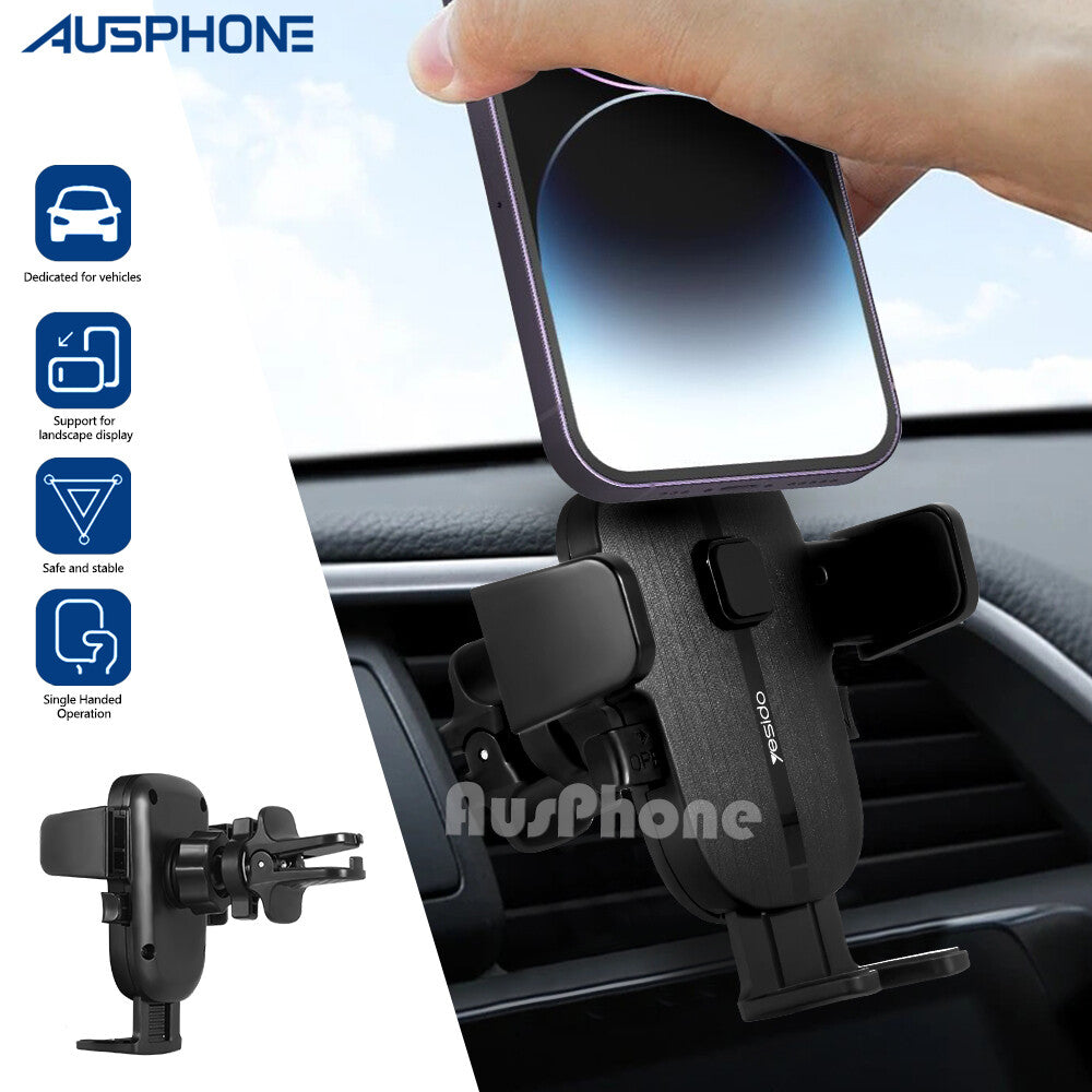 Car Phone Holder Vent Mount 360° Rotation for iPhone Samsung