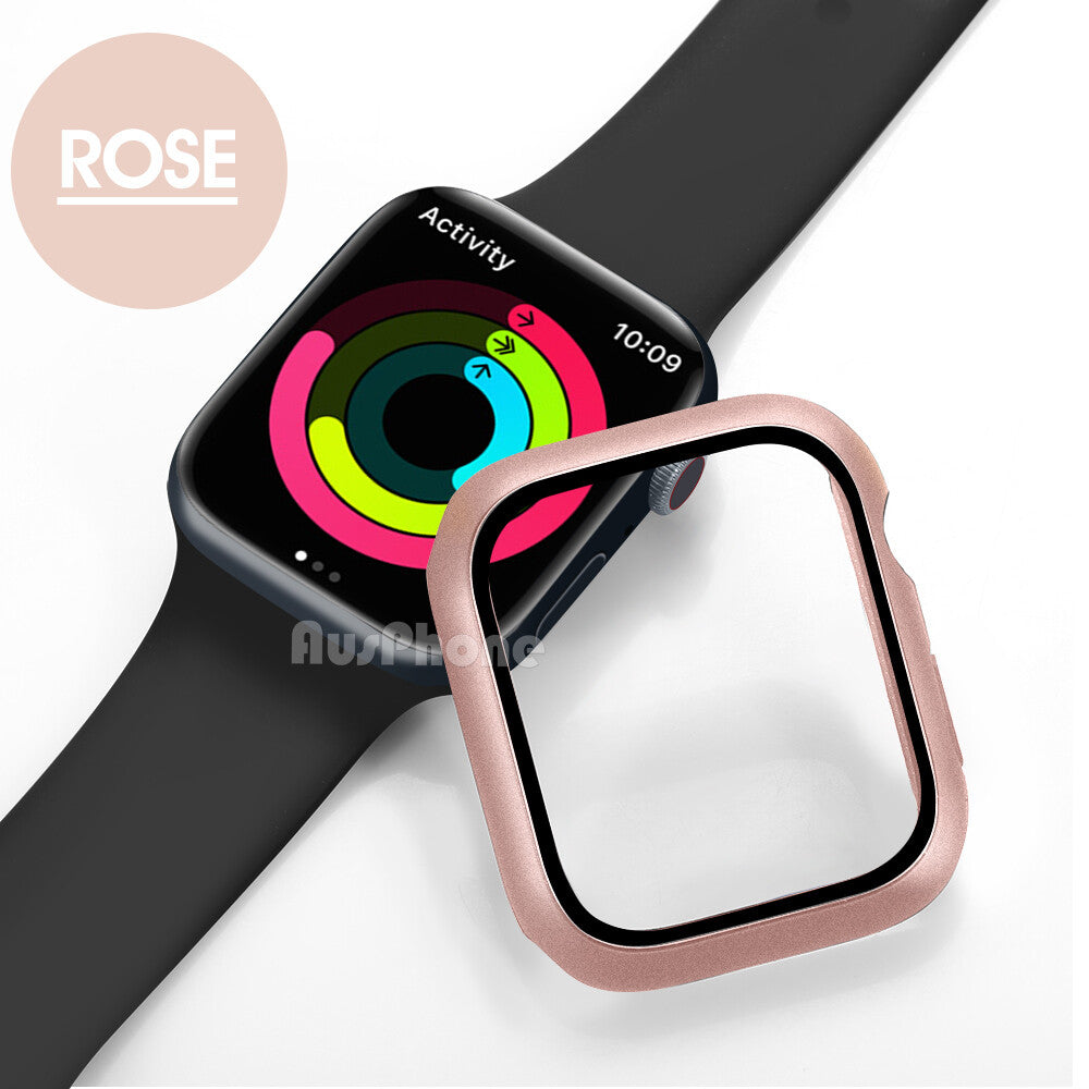 Apple Watch Case Full Glass Cover 40–49mm
