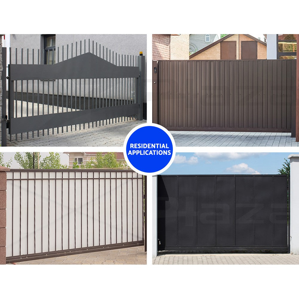 10W Swing Gate Opener Auto Solar Electric Remote 600KG