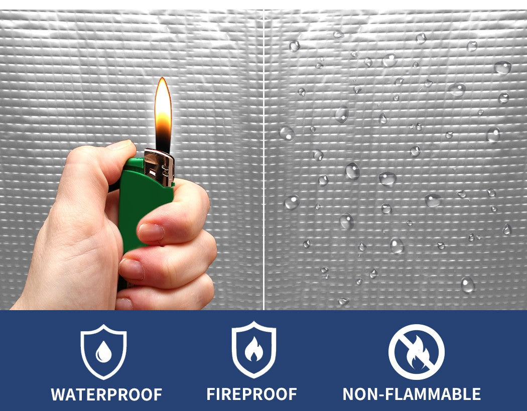 4.5sqm Car Sound Deadener – 5mm Foam Heat & Noise Insulation Mat