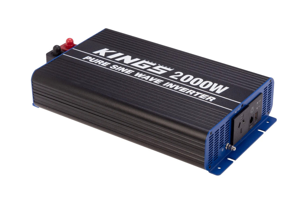 Kings 2000W Pure Sine Wave Inverter| Pure Sine Wave |AGM and Lithium Compatible