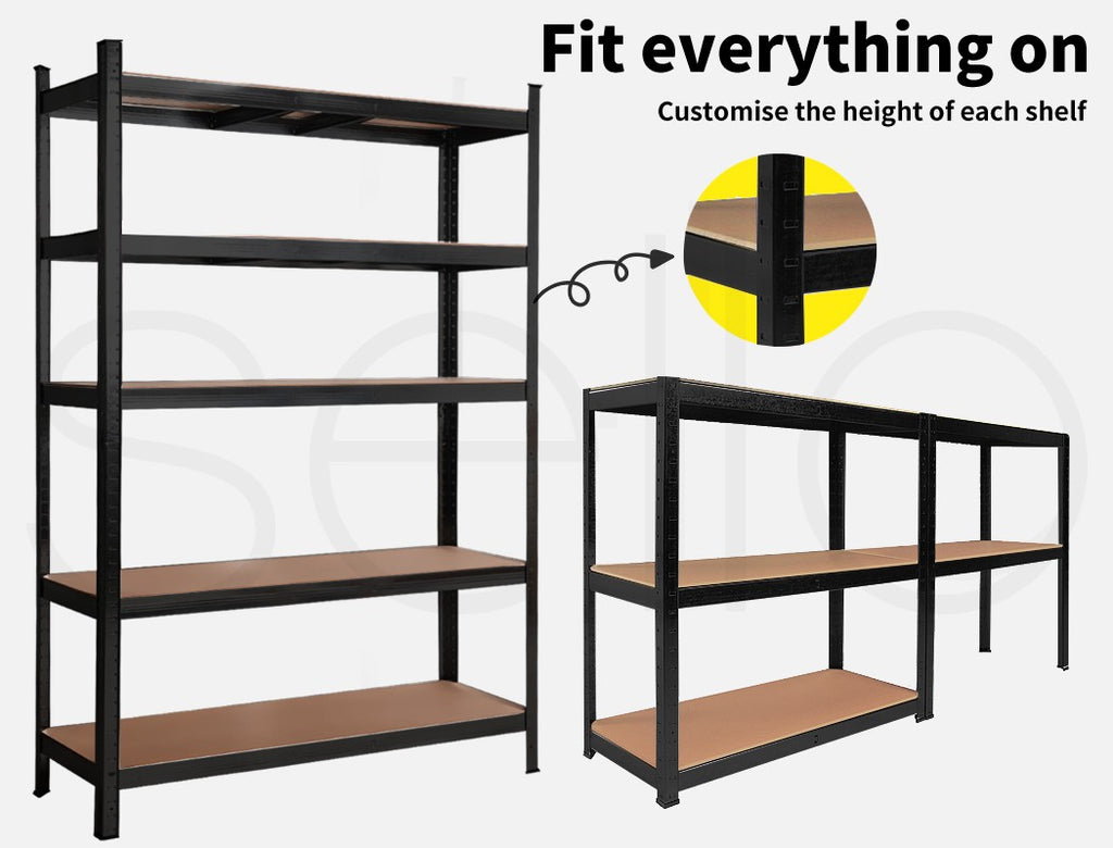 Traderight Steel Warehouse Shelving – Metal Pallet Storage 1.8x1.2m