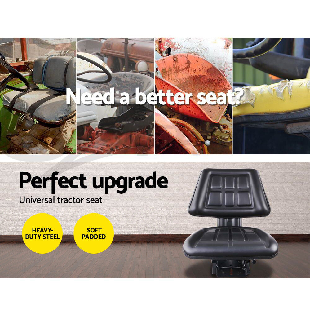 Universal Tractor Seat Forklift Excavator Truck Chair