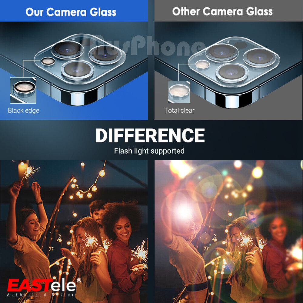 Camera Lens Tempered Glass Protector iPhone 13 12 Pro Max