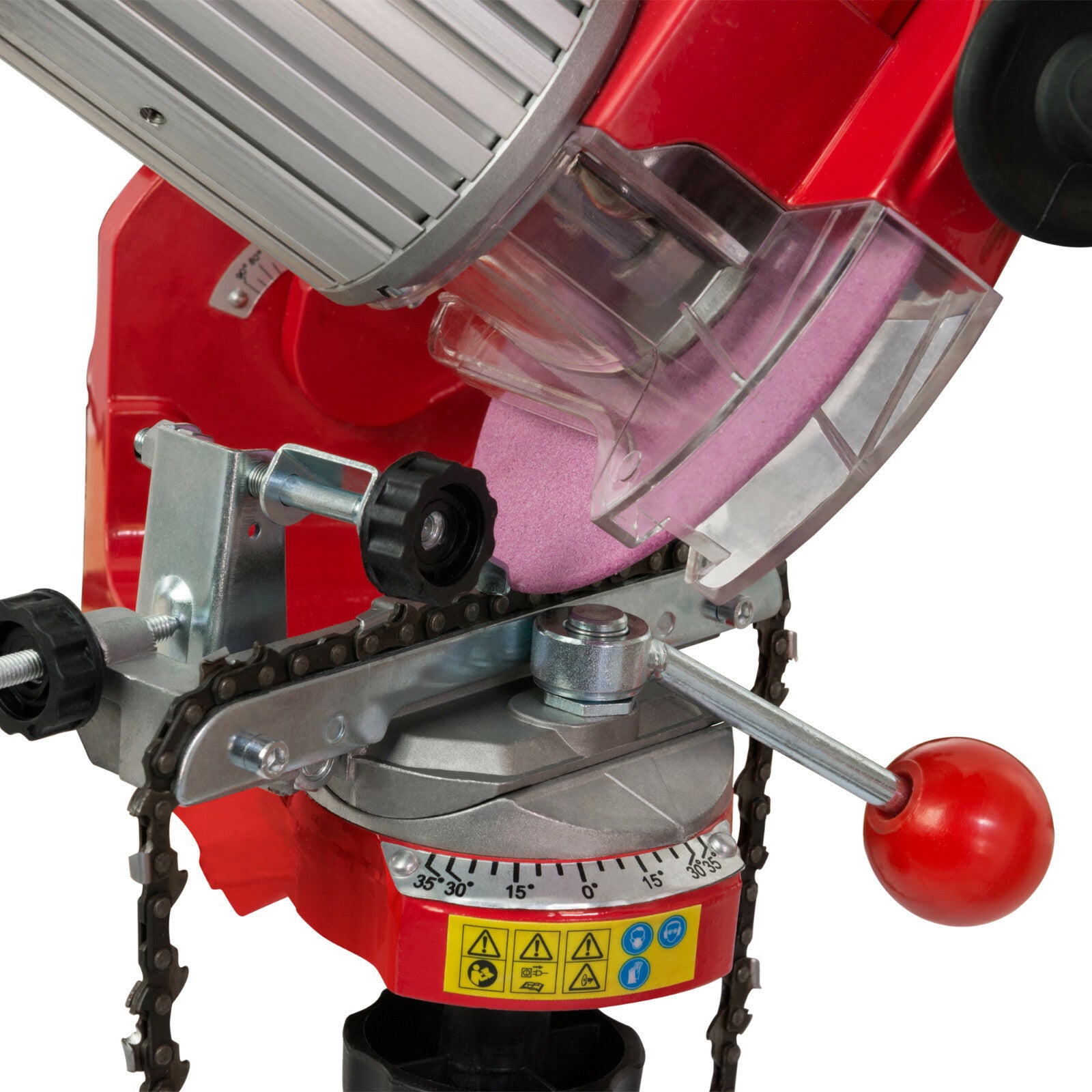 Swarts 350W Chainsaw Sharpener – Electric Alloy Chain Grinder Bench Tool