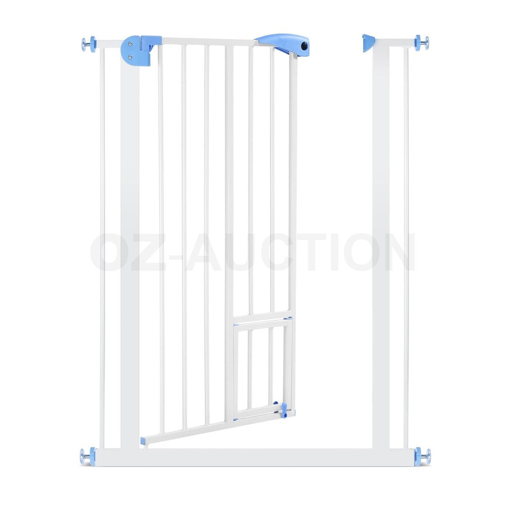 100cm Tall Baby Safety Gate Adjustable Pet Dog Cat Stair Barrier