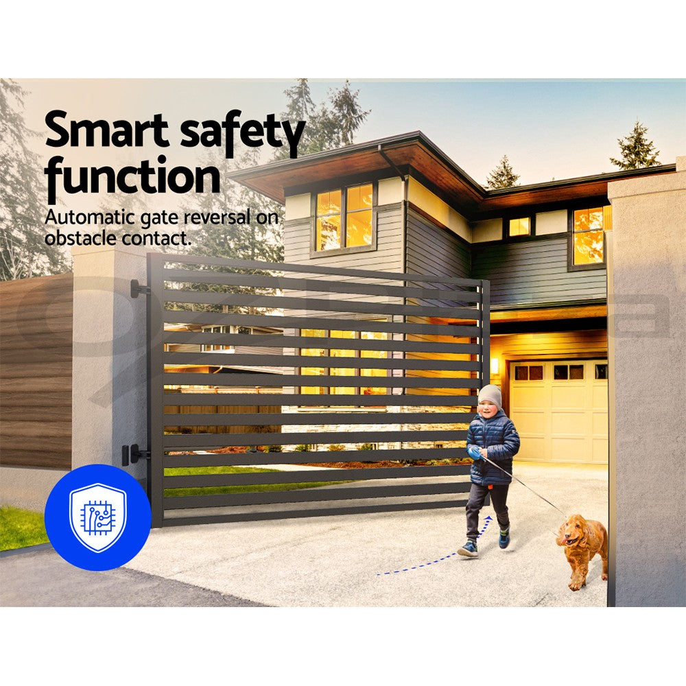 10W Swing Gate Opener Auto Solar Electric Remote 600KG